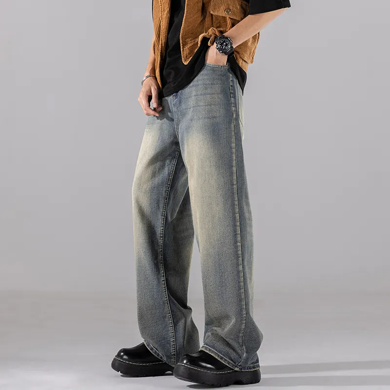 JUCY JUDY Jeans Unisex Vintage Blue-5