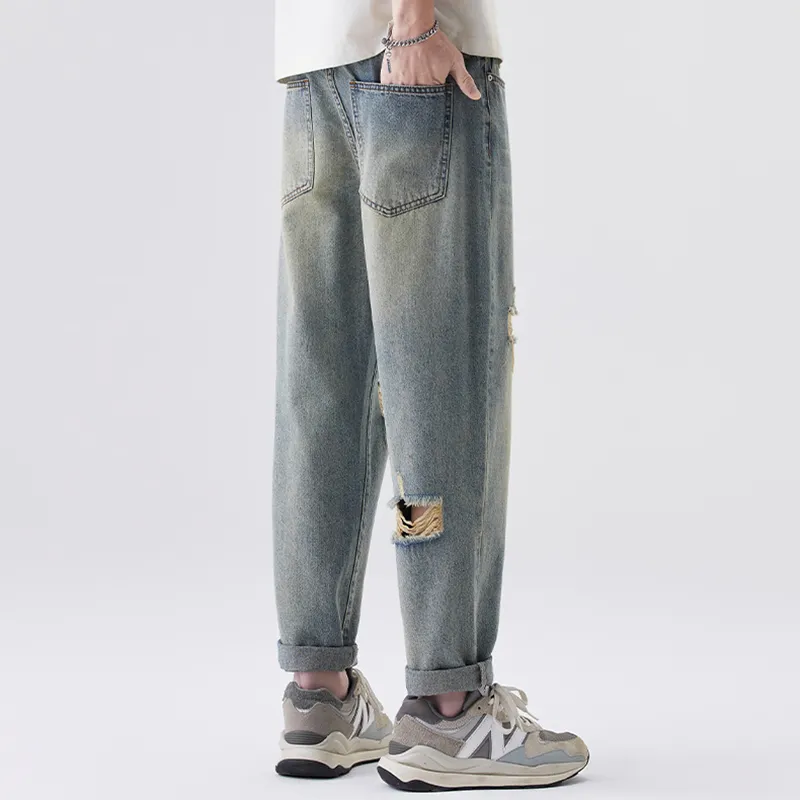 JUCY JUDY Jeans Unisex Mud Yellow Light Blue-2