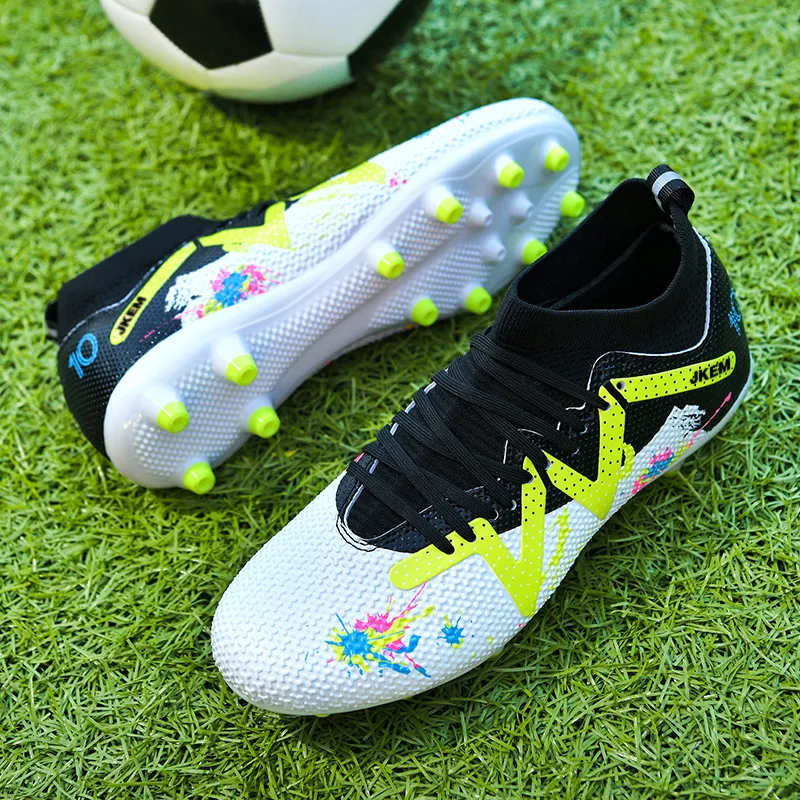 JKEM Cushioning, Slip Resistant, Abrasion Resistant, Breathable, Impact Resistant, Lightweight Soccer Shoes Unisex-20