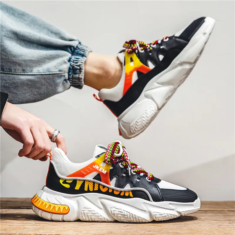 JKEM Low-Top Chunky Sneakers Men's-2