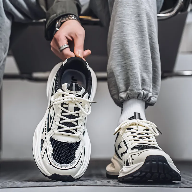 JKEM Low-Top Chunky Sneakers Men's-4