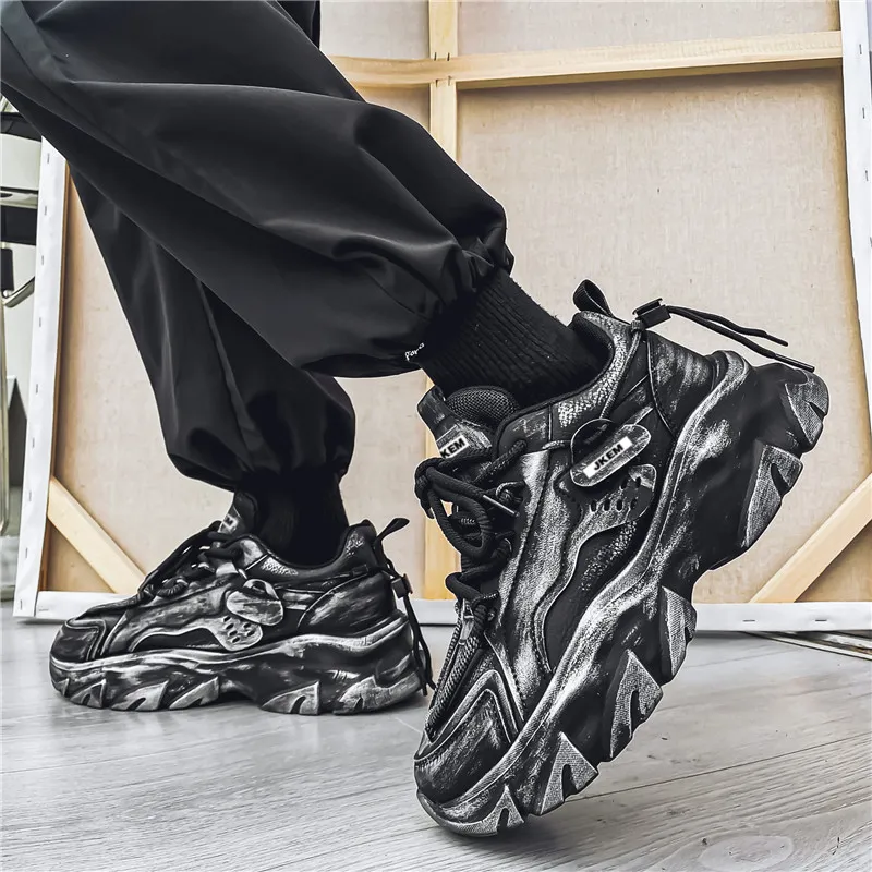 JKEM Low Top Chunky Sneakers Men's-4