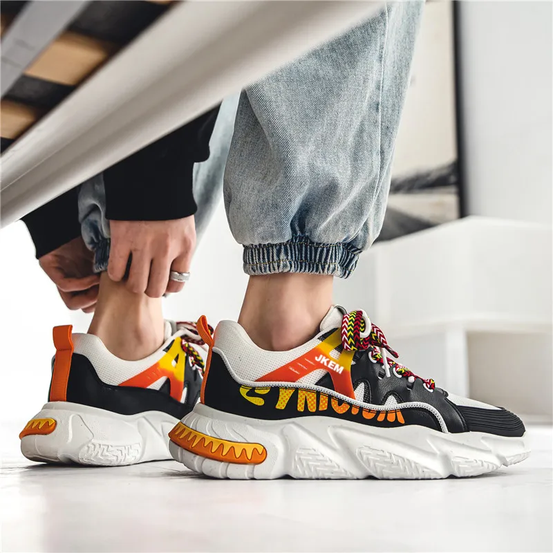 JKEM Low-Top Chunky Sneakers Men's-4