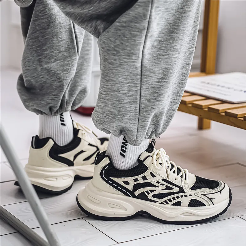 JKEM Low-Top Chunky Sneakers Men's-3