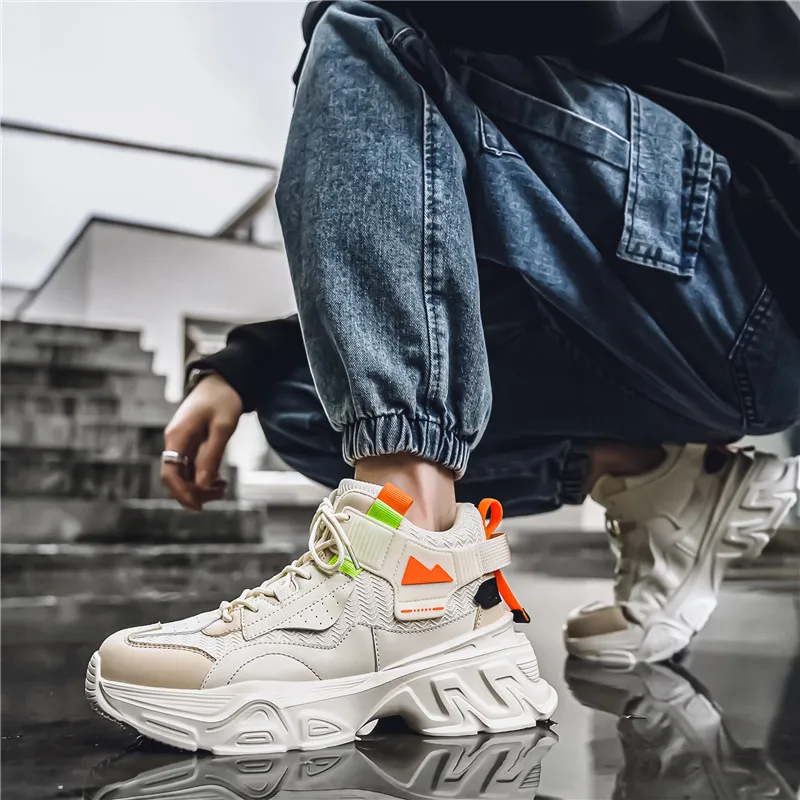 JKEM High-Top Chunky Sneakers Men's-14