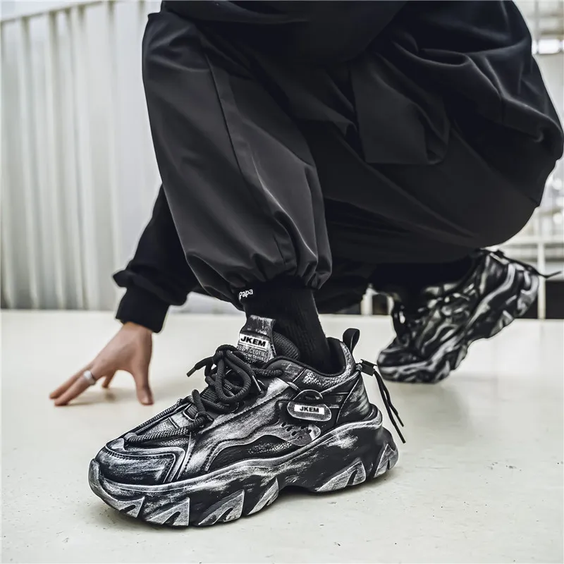 JKEM Low Top Chunky Sneakers Men's-3