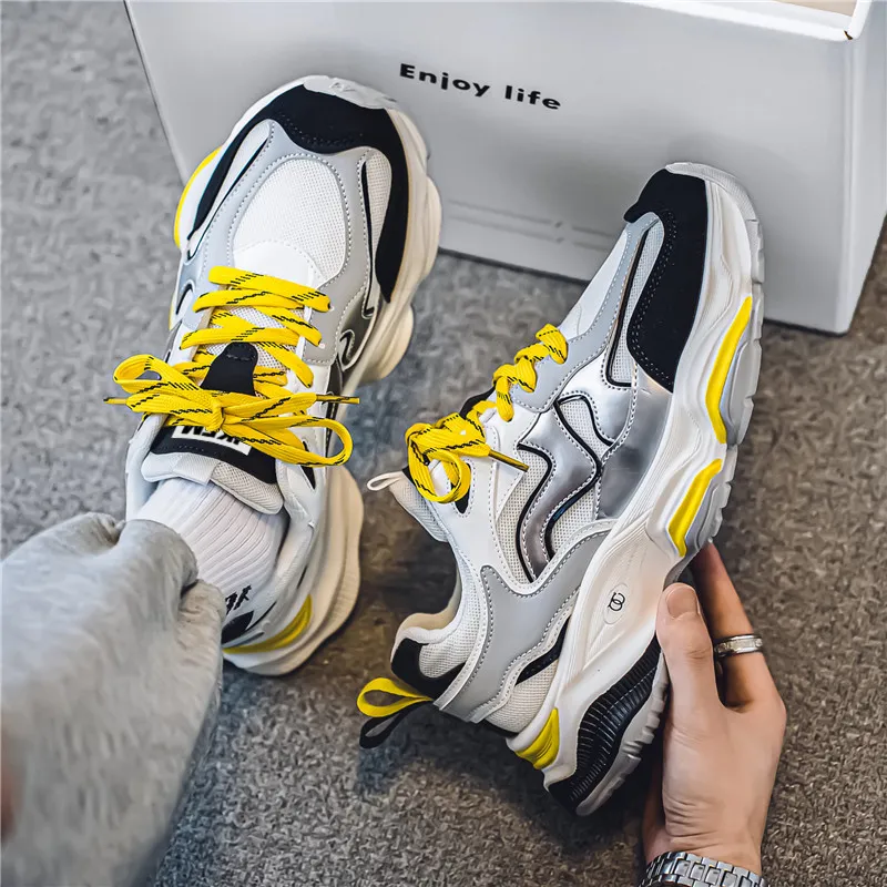 JKEM Low-Top Chunky Sneakers Men's-5