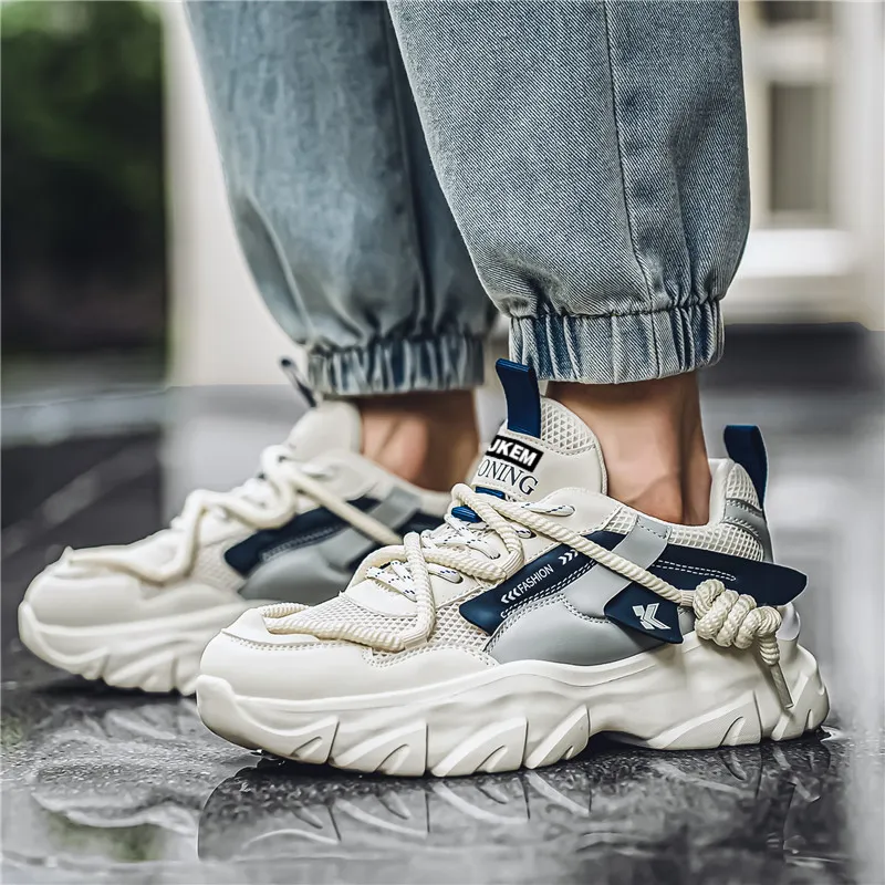 JKEM Cushioning Low-Top Chunky Sneakers Men's-7