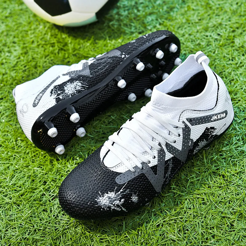JKEM Cushioning, Slip Resistant, Abrasion Resistant, Breathable, Impact Resistant, Lightweight Soccer Shoes Unisex-14