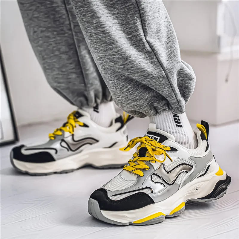 JKEM Low-Top Chunky Sneakers Men's-3