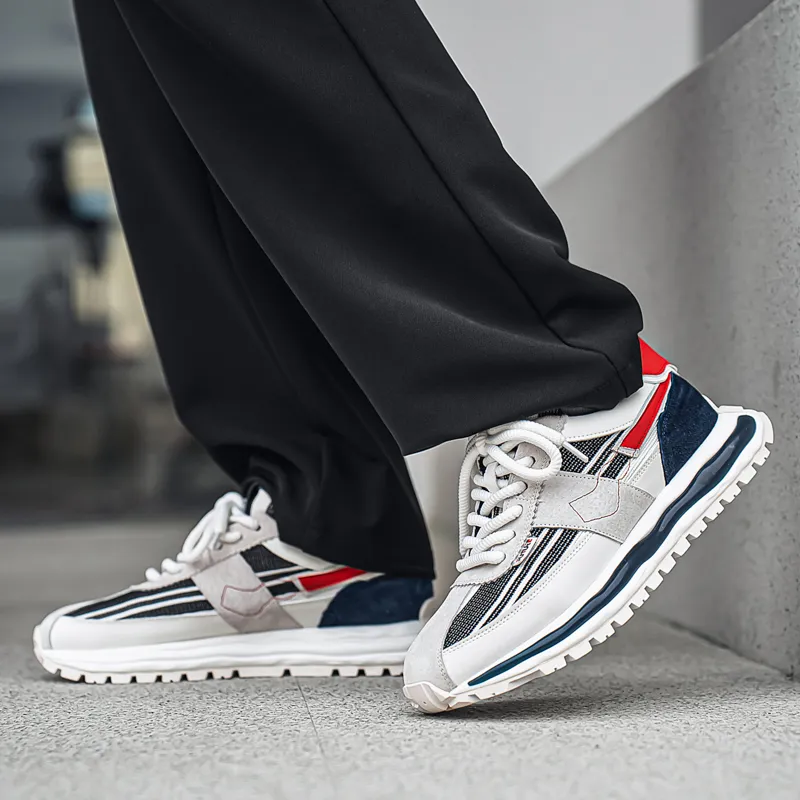 JKEM Cushioning, Breathable, Height Increasing Low Top Casual Shoes Men's-12