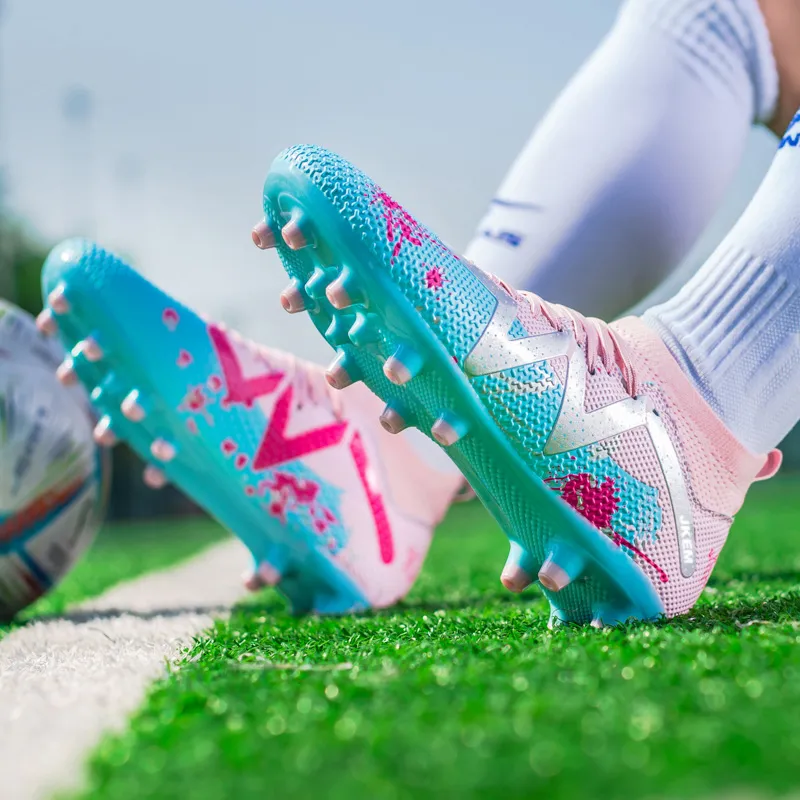 JKEM Cushioning, Slip Resistant, Abrasion Resistant, Breathable, Impact Resistant, Lightweight Soccer Shoes Unisex-3