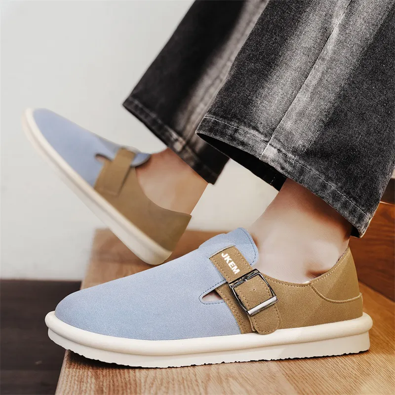 JKEM Shock Absorbers With Slip Resistant And Abrasion Resistant Properties Low Top Casual Shoes Men's-14