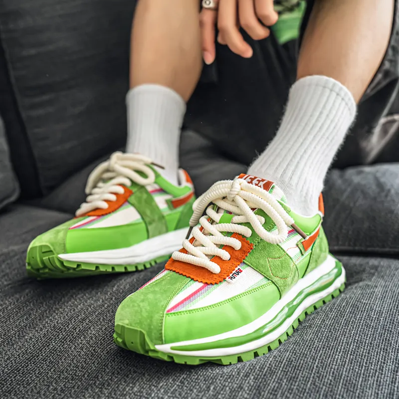 JKEM Cushioning, Breathable, Height Increasing Low Top Casual Shoes Men's-2