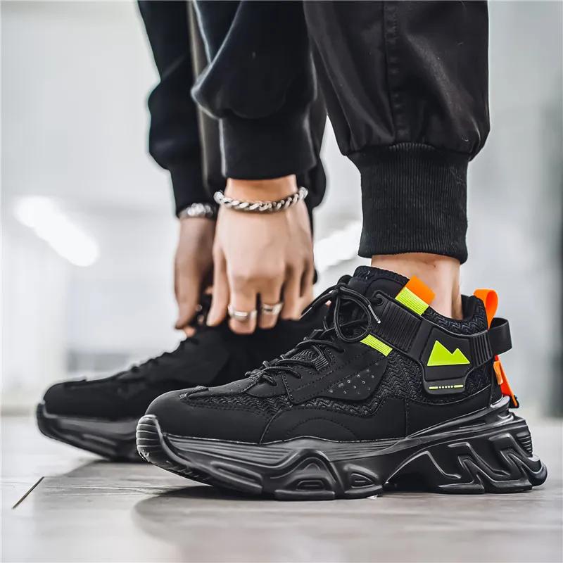 JKEM High-Top Chunky Sneakers Men's-2