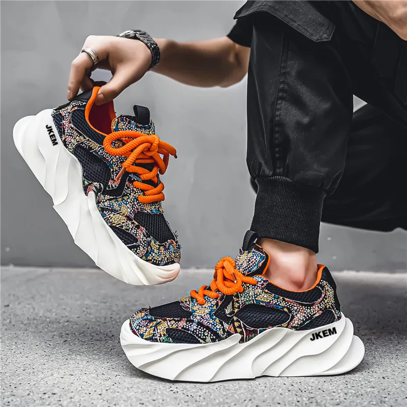 JKEM Low-Top Chunky Sneakers Men's-9