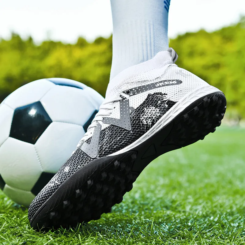 JKEM Cushioning, Slip Resistant, Abrasion Resistant, Breathable, Impact Resistant, Lightweight Soccer Shoes Unisex-41
