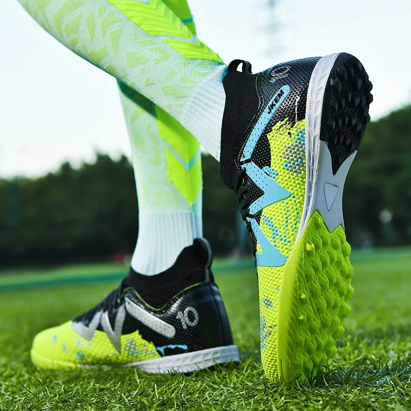 JKEM Cushioning, Slip Resistant, Abrasion Resistant, Breathable, Impact Resistant, Lightweight Soccer Shoes Unisex-33