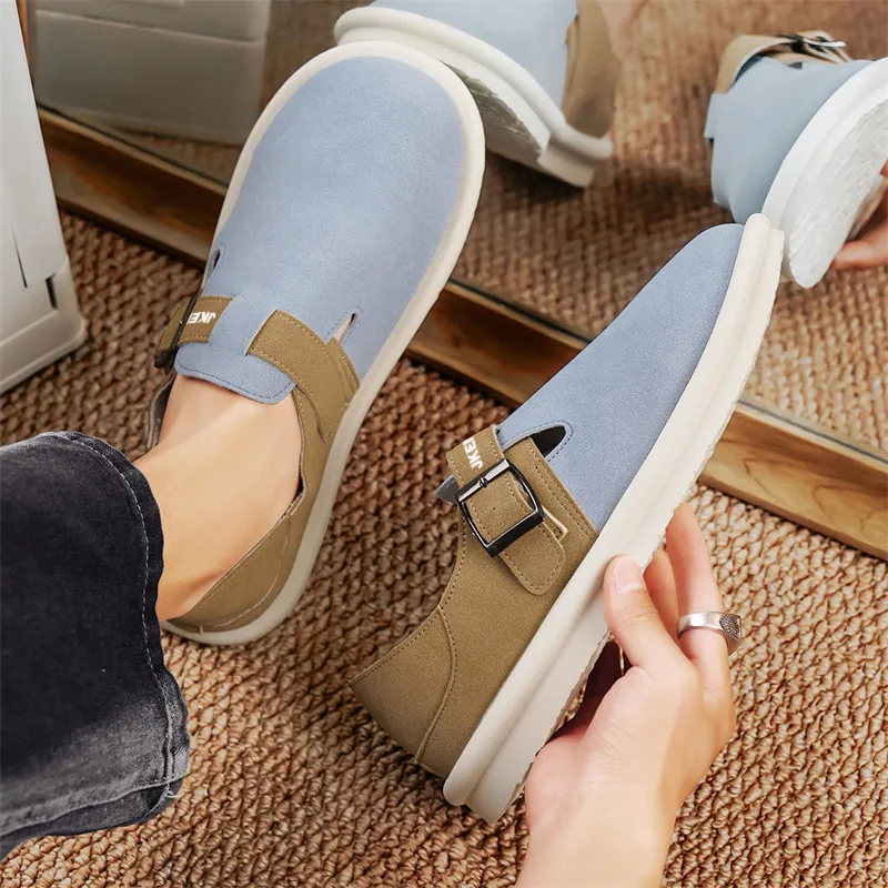 JKEM Shock Absorbers With Slip Resistant And Abrasion Resistant Properties Low Top Casual Shoes Men's-12