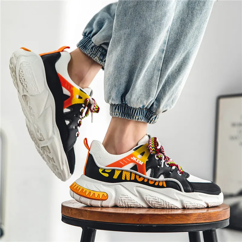 JKEM Low-Top Chunky Sneakers Men's-3