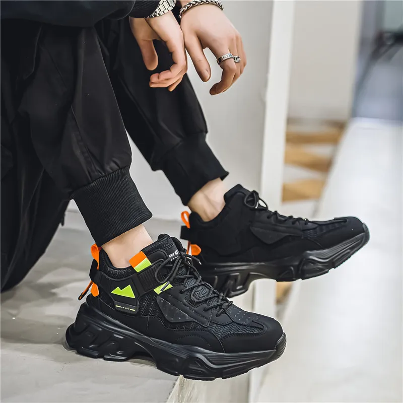 JKEM High-Top Chunky Sneakers Men's-4