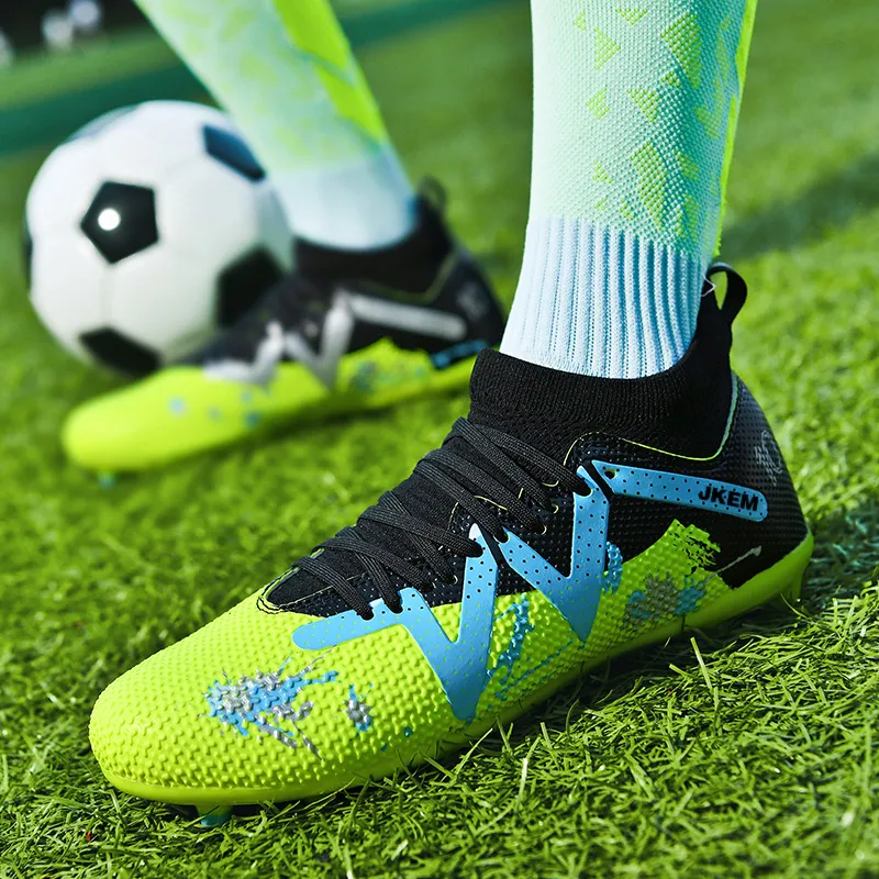 JKEM Cushioning, Slip Resistant, Abrasion Resistant, Breathable, Impact Resistant, Lightweight Soccer Shoes Unisex-11