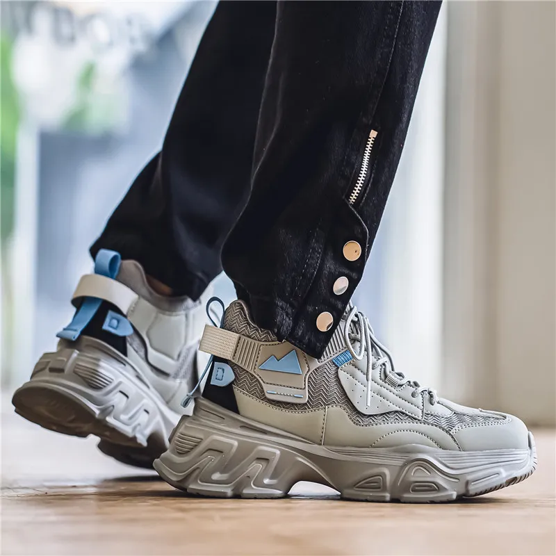 JKEM High-Top Chunky Sneakers Men's-7