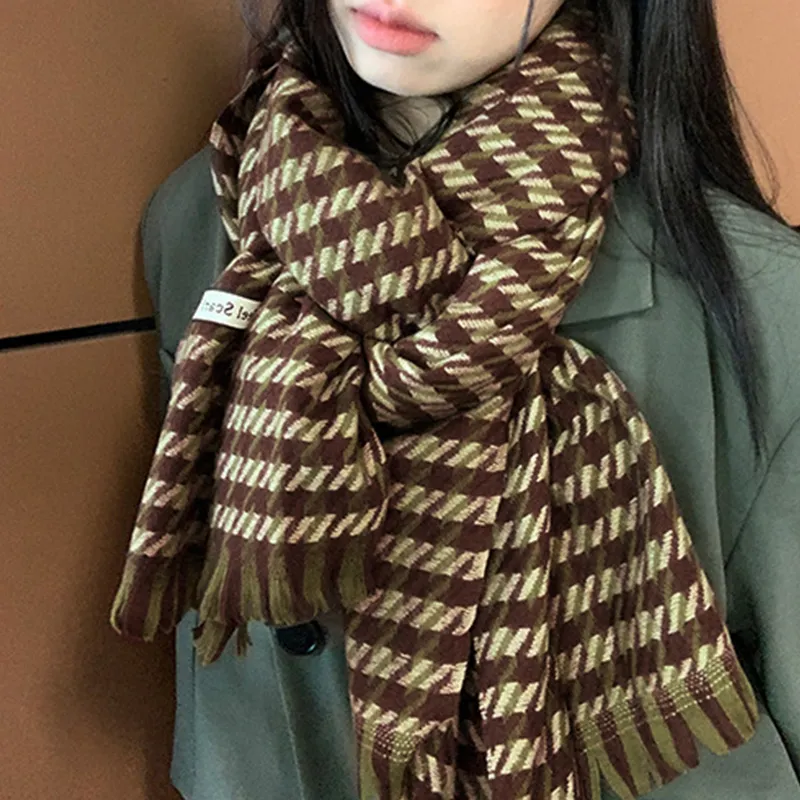 Narandu Polyester Women's Green Coffee Color-1