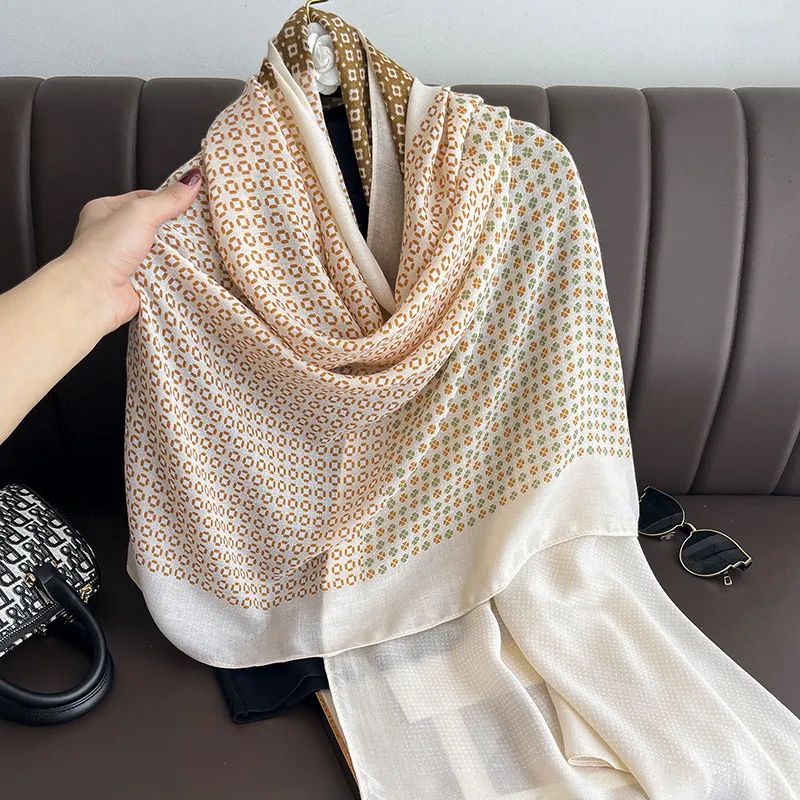 Narandu Shawls Women's Milk White-3