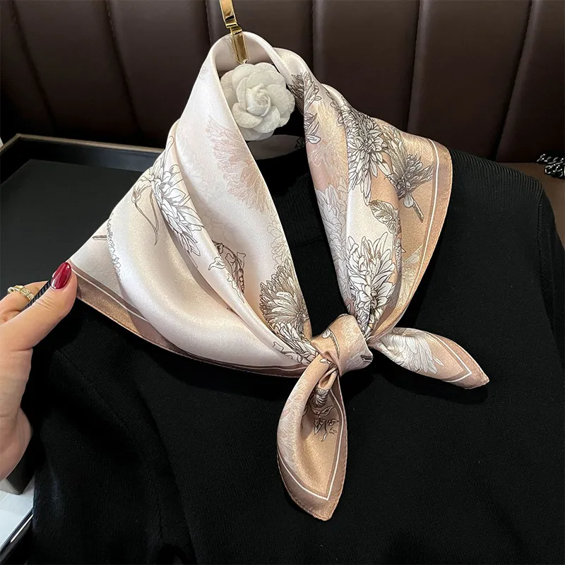 Narandu Silk Scarves Women's Pink-1