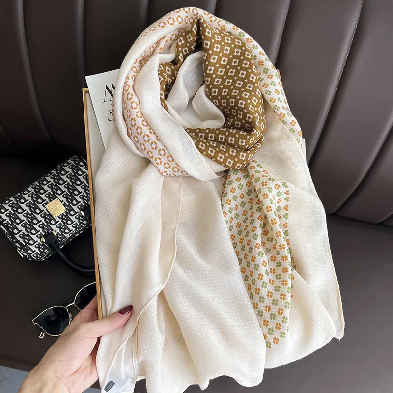 Narandu Shawls Women's Milk White-1