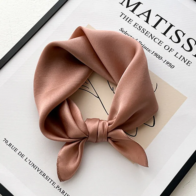 Narandu Silk Scarves Women's Beige/Dusty Gray/Pink Bean-3