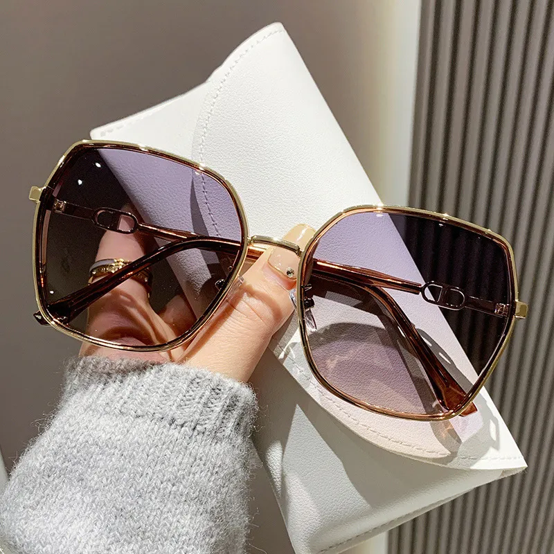 Narandu Metal TR/Memory Plastic Square Sunglasses Women's-4