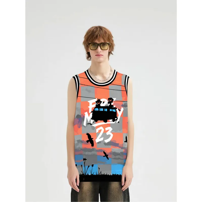 FireMonkey Basketball Jersey Unisex-2