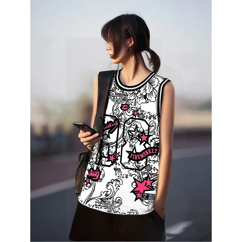 FireMonkey Basketball Jersey Unisex-3