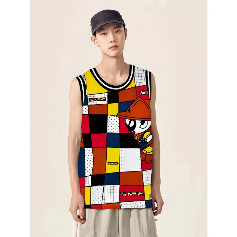 FireMonkey Basketball Jersey Unisex-3