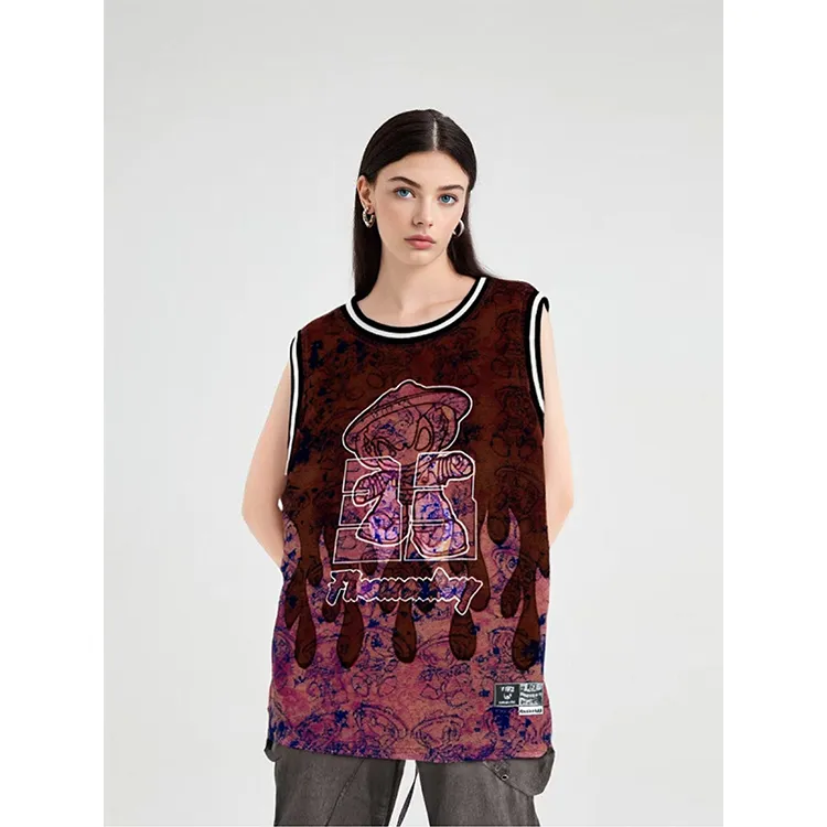FireMonkey Basketball Jersey Unisex-3
