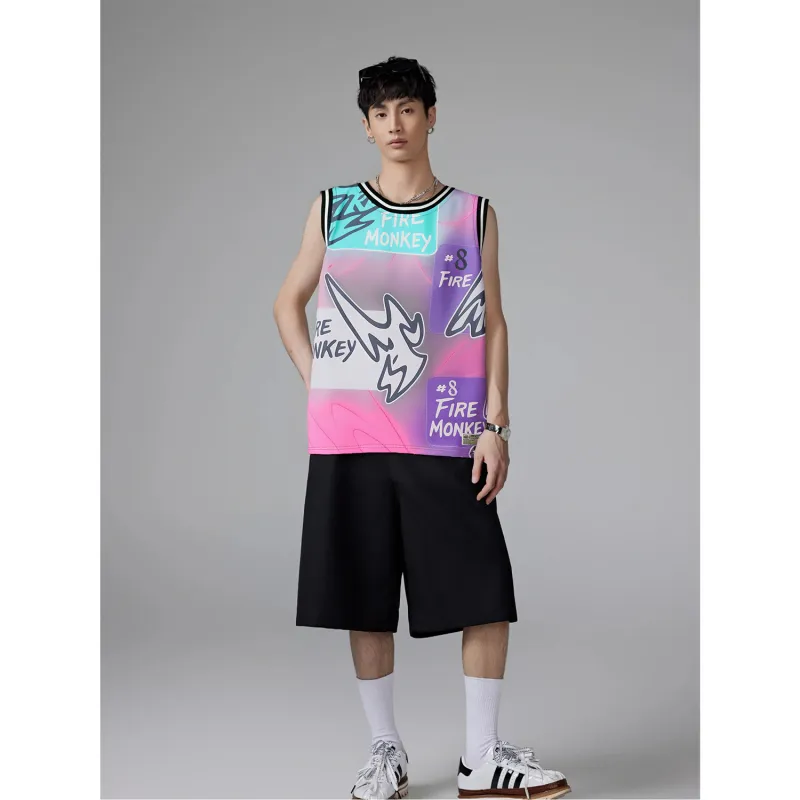 FireMonkey Basketball Jersey Unisex-2