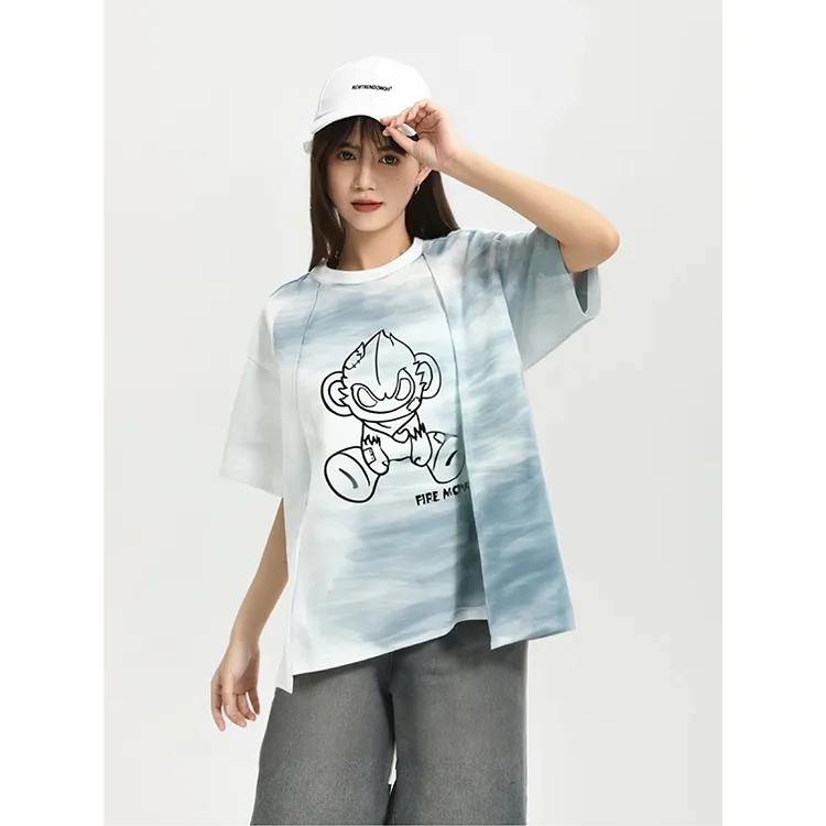 FireMonkey T Shirts Unisex Gray-2