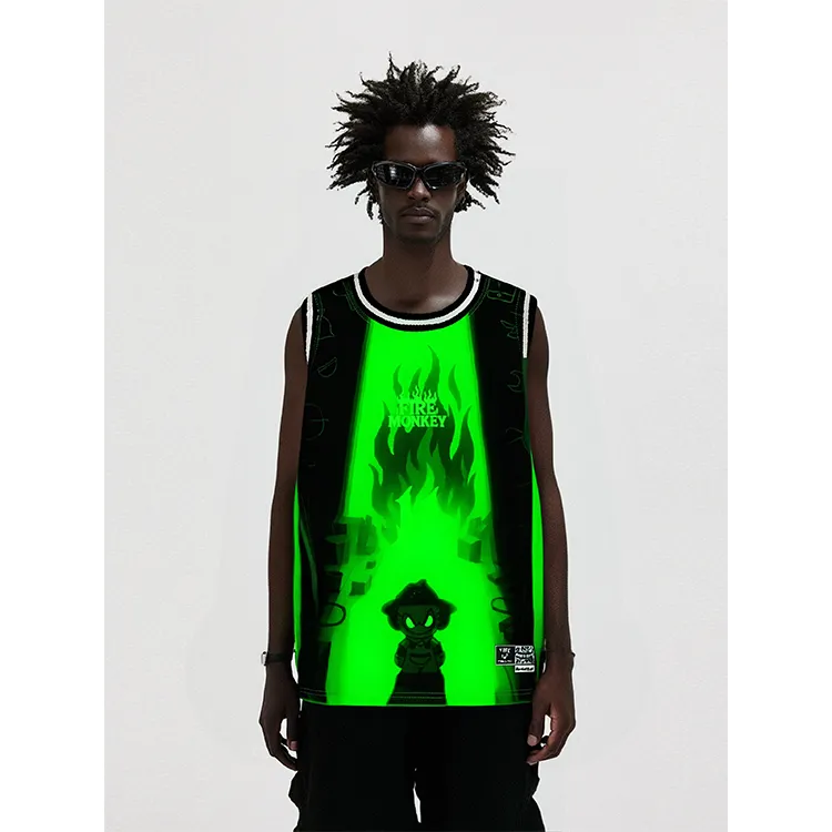FireMonkey Basketball Jersey Unisex-2