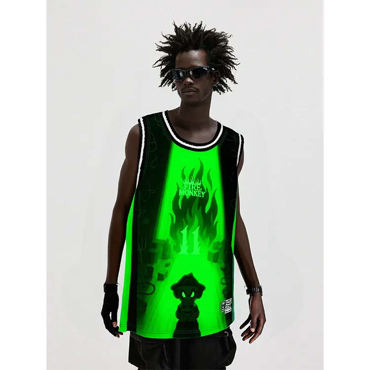 FireMonkey Basketball Jersey Unisex-3