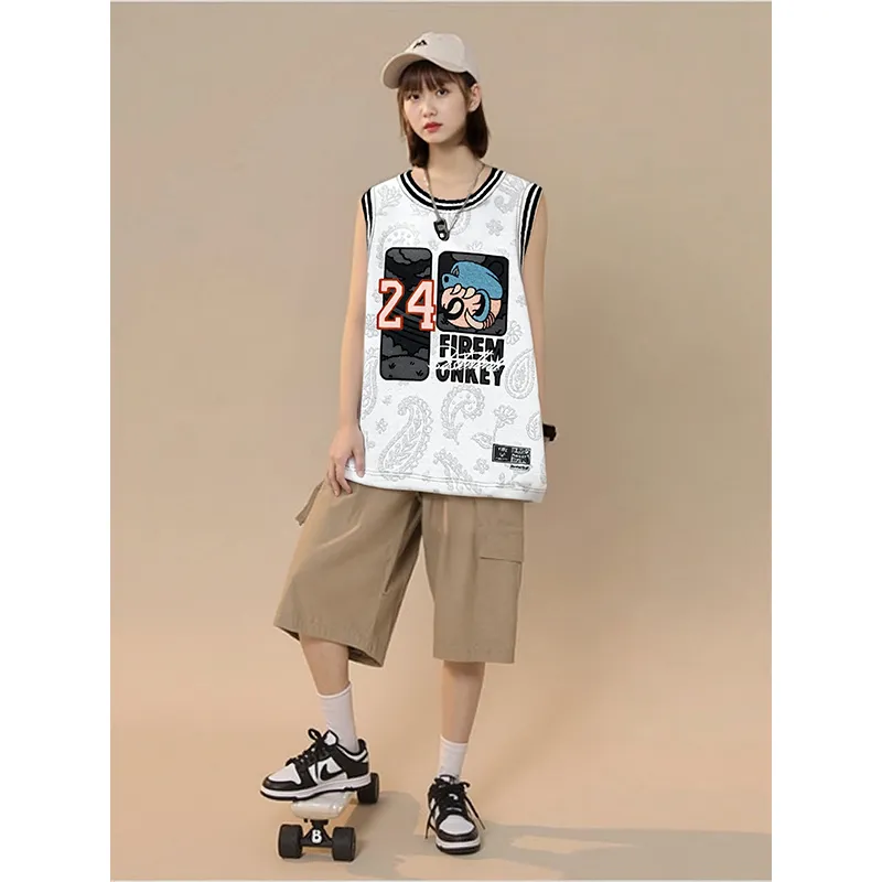 FireMonkey Basketball Jersey Unisex-3