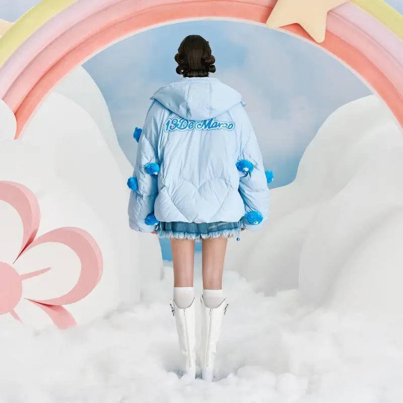 13 DEMARZO x CAREBEARS Down Jacket Women's-6