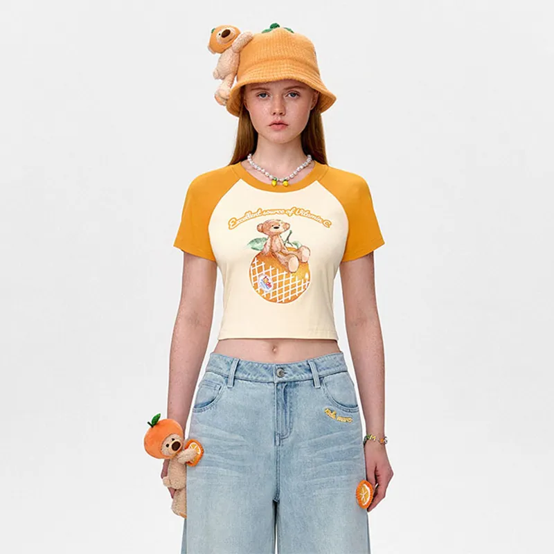 13 DEMARZO SS25 Raglan Sleeve T Shirt Women's-2