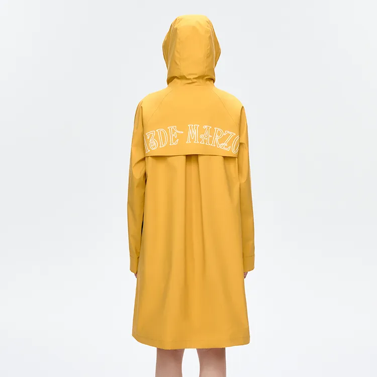 13 DEMARZO Trench Coat Women's Yellow-3