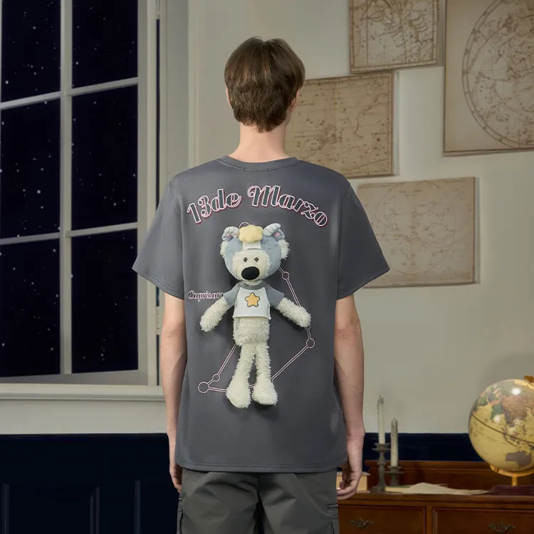 13 DEMARZO T Shirt Unisex Dark Gray-2