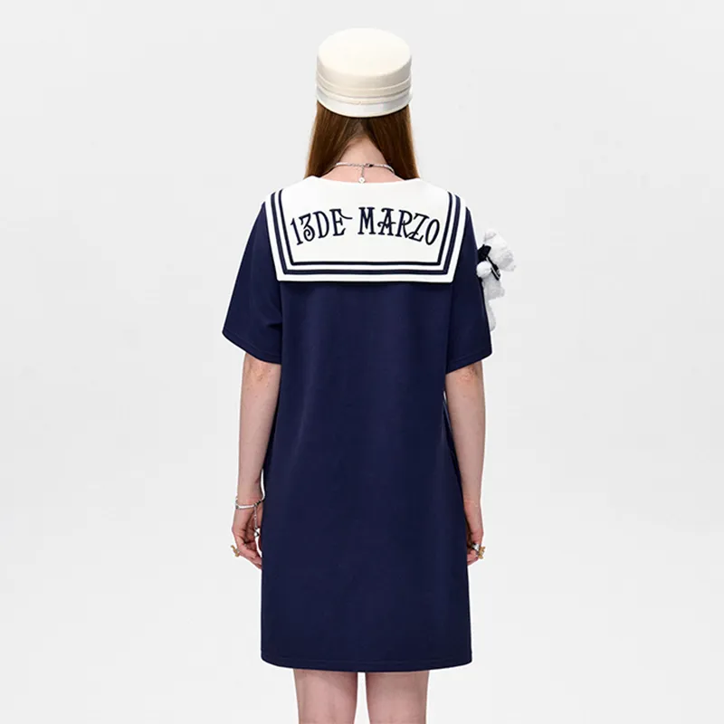 13 DEMARZO Short Sleeved Dress Women's-7