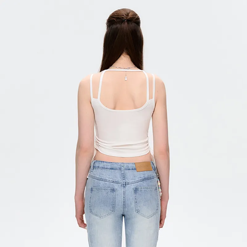 13 DEMARZO Tank Tops Women's White-3