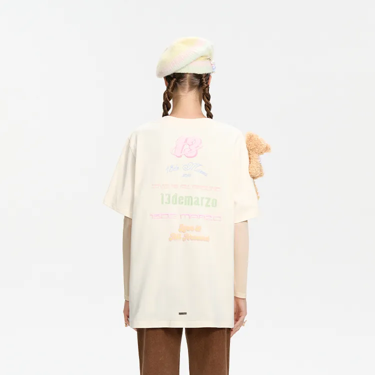 13 DEMARZO Short Sleeved T Shirts Unisex-3