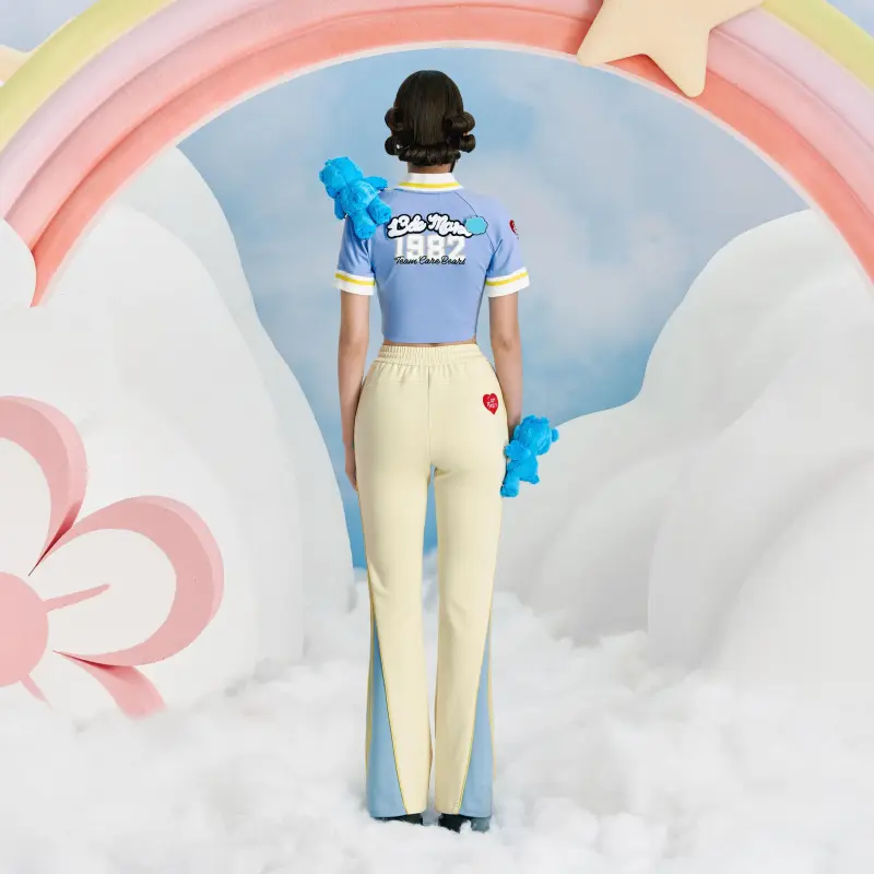 13 DEMARZO x CARE BEARS Casual Pants Women's-5